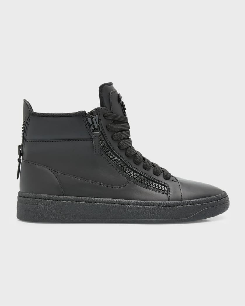 Men's Birel Vague Leather Mid-Top Sneakers