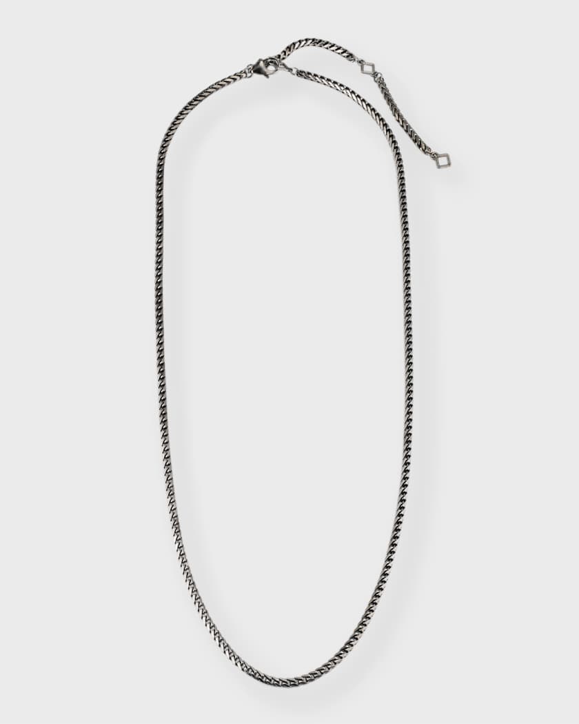 Armenta Men s Sterling Silver Snake Chain Necklace 26