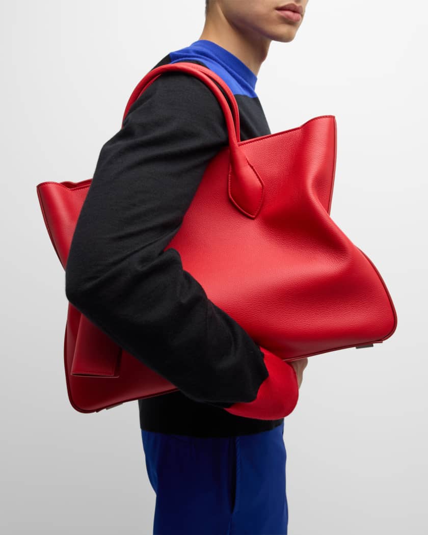 Men s Large Leather Tote Bag