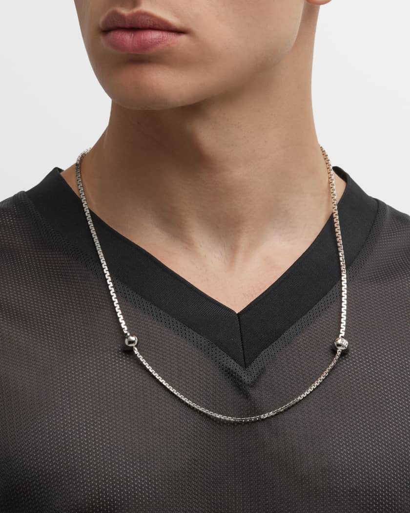 Long chain necklace