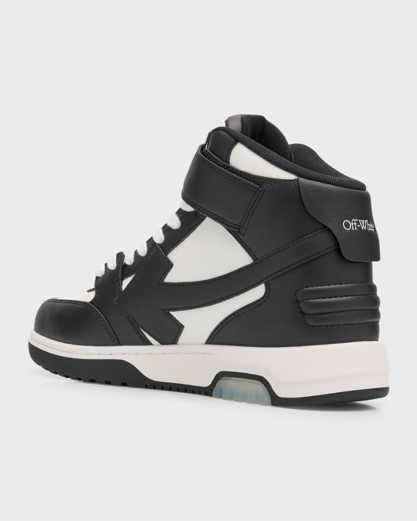 Men's Out Of Office Leather Mid-Top Sneakers