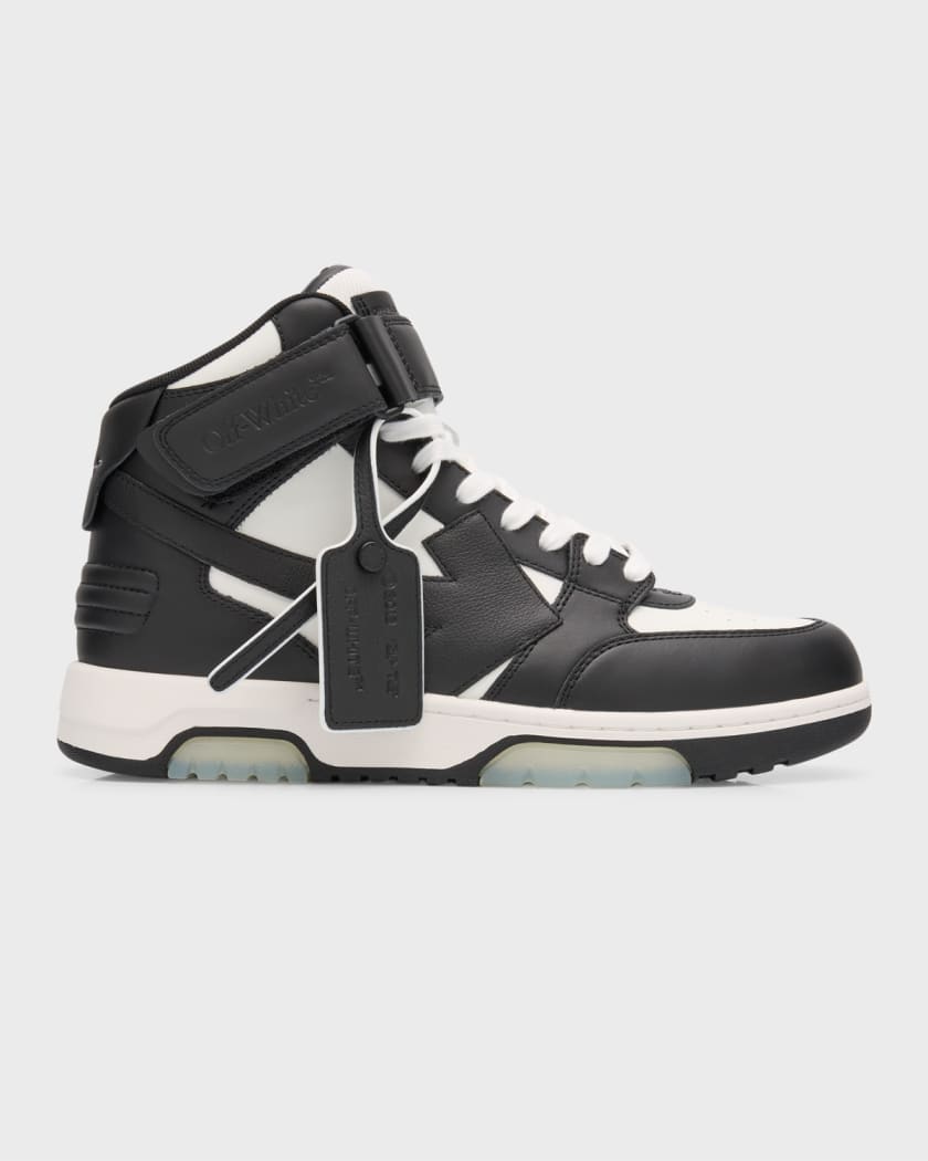 OFF-WHITE Out Of Office Sneakers in Black & White