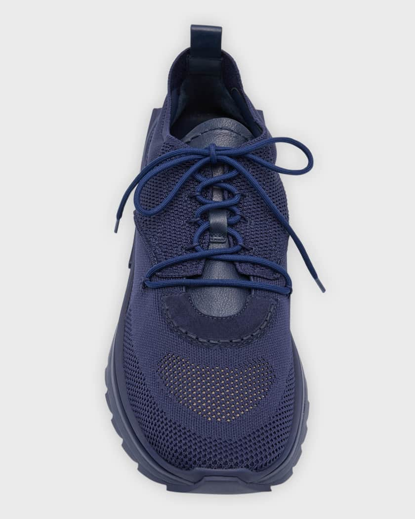 Ferragamo Low Running Indigo/blue Sneaker for Men