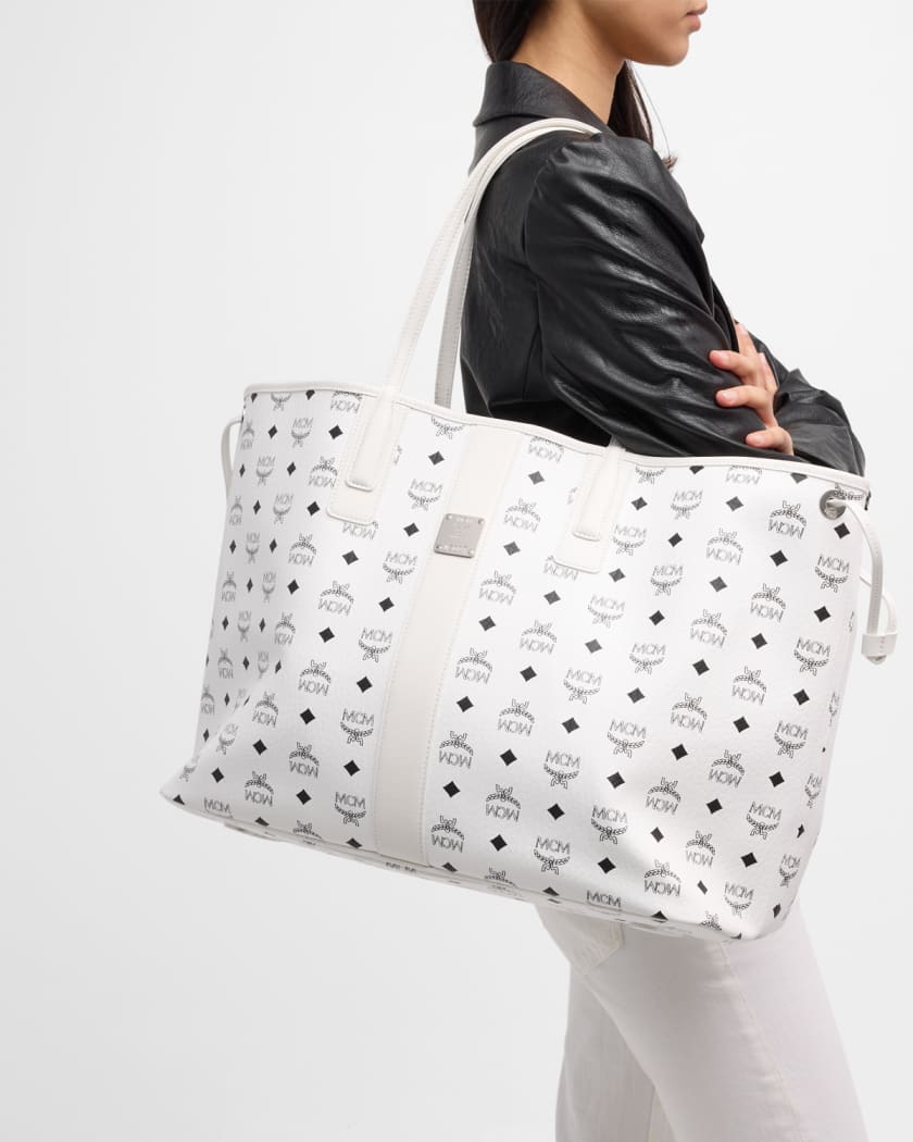 Liz Large Reversible Visetos Shopper Tote Bag