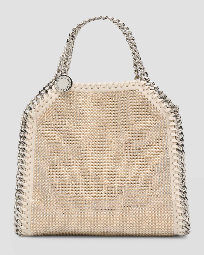 Stella McCartney Falabella Tiny Eco Crystal Tote Bag | Neiman Marcus