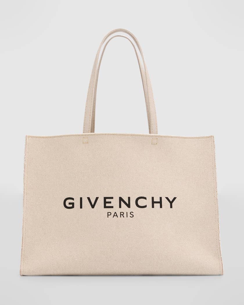 Givenchy Large G Tote Shopping Bag in Eco-Cotton | Neiman Marcus