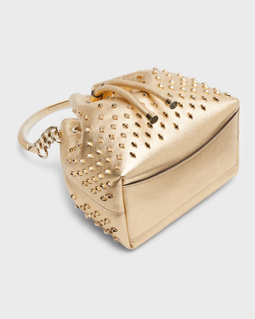 JIMMY CHOO　BARRA BUCKET BAG/MEDIUM.ONPA