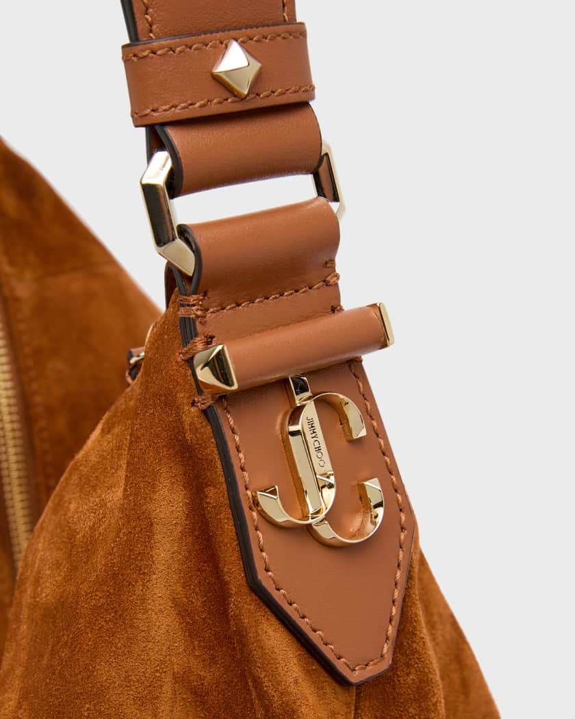 Jimmy choo suede handbag 2025