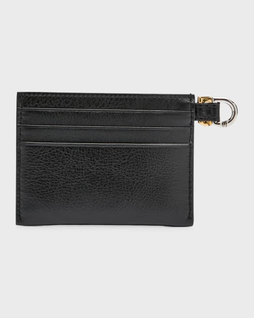 Voyou Cardholder in Tumbled Leather