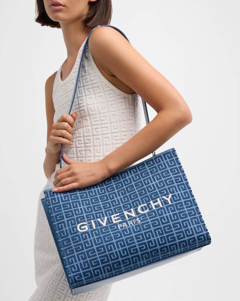 Givenchy Medium G Tote Bag in 4G Monogram Cotton