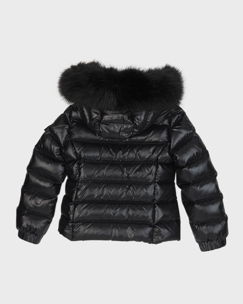 Kids Bady Faux Fur Quilted Jacket