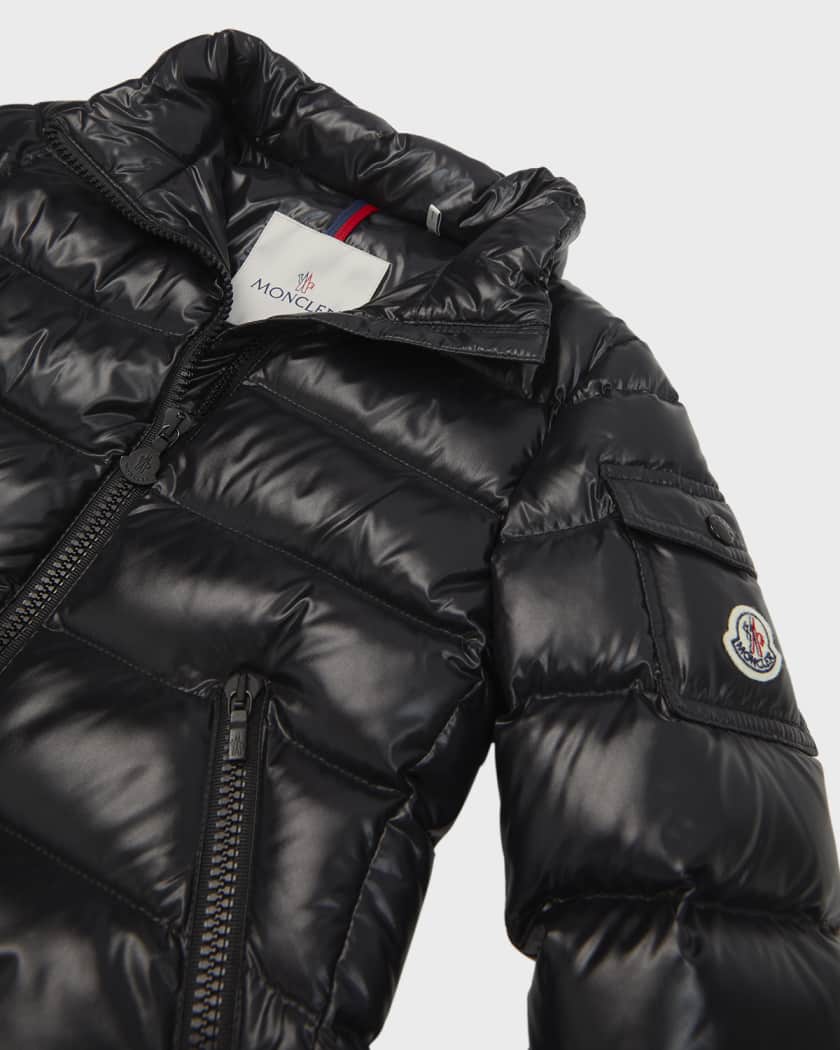 Kids Bady Faux Fur Quilted Jacket