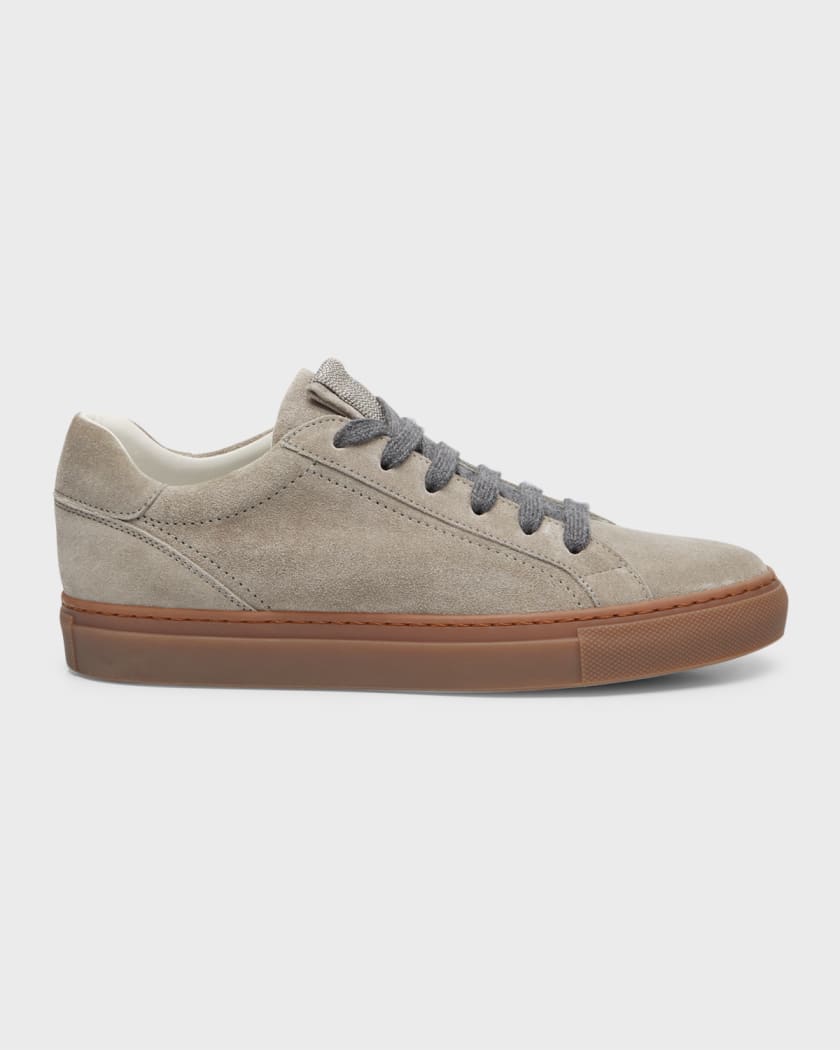 Brunello Cucinelli Suede Sneakers