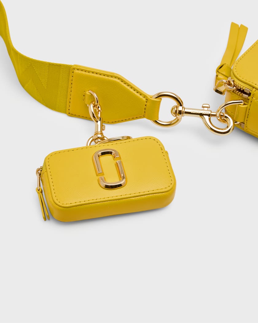 Marc jacobs yellow snapshot bag deals