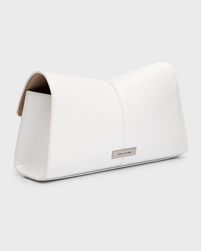 Marc Jacobs The St. Marc Convertible White Leather Clutch Bag Accessor