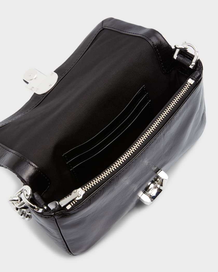 NWT Marc Jacobs Mini Pillow Leather Shoulder Bag Purple Grey M0015773 NEW  $450