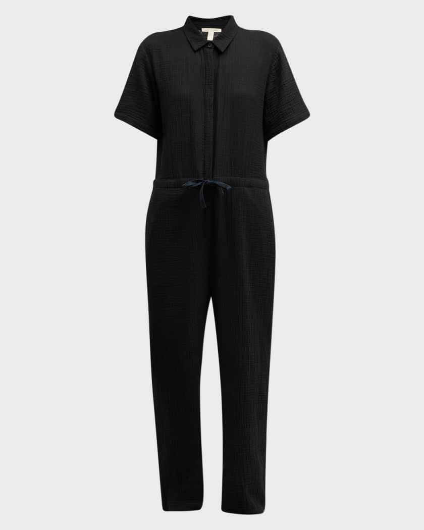 Eileen fisher hot sale gauze jumpsuit