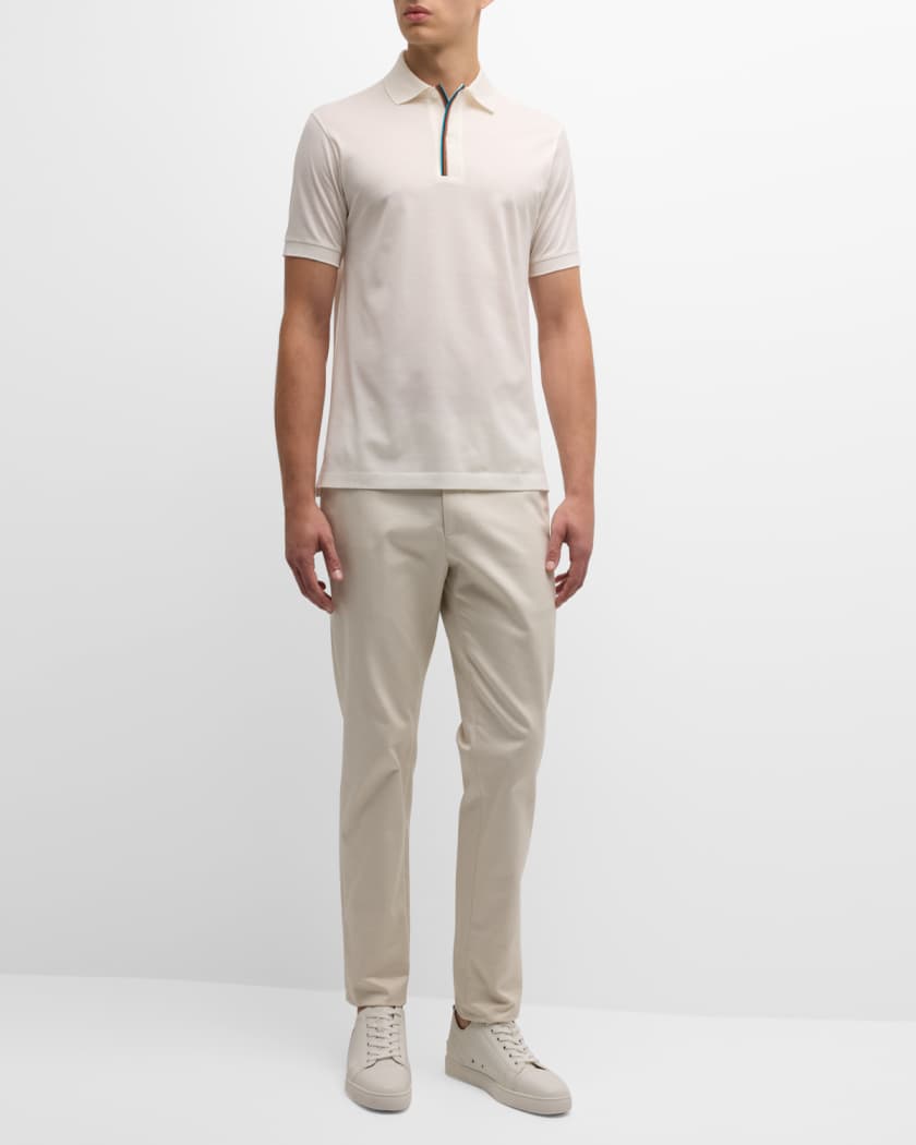 Paul Smith Men's Contrast Trim Polo Shirt | Neiman Marcus