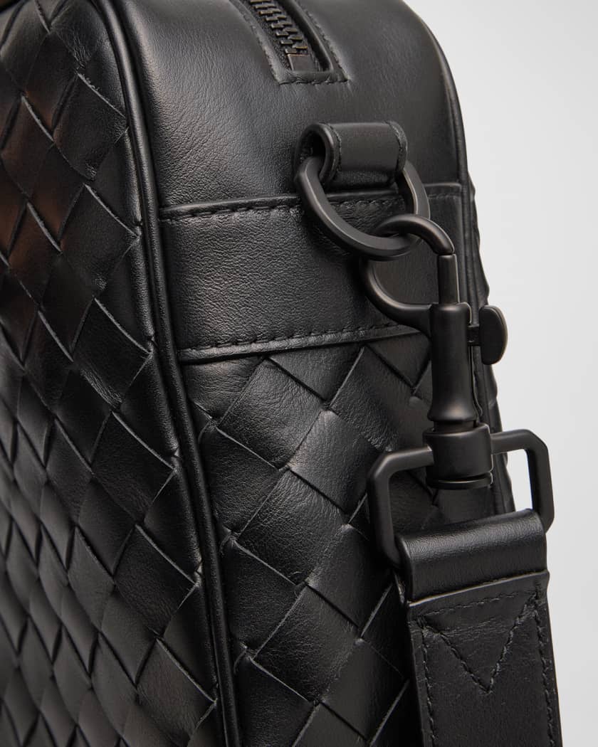 Bottega Veneta Men's Intrecciato Medium Crossbody Bag