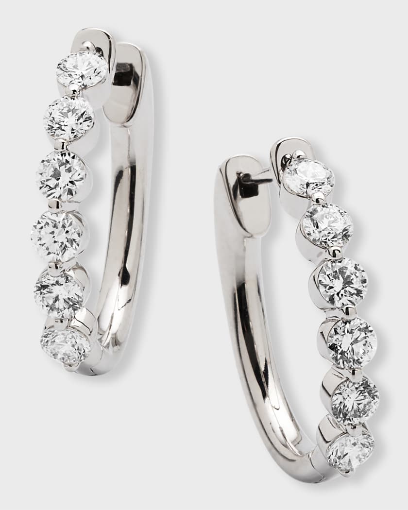 Kay jewelers diamond hoops outlet