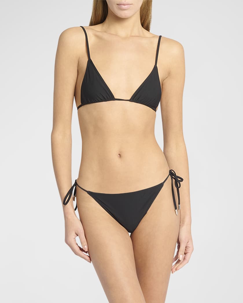 Solid Two Piece Swimsuit Neiman Marcus