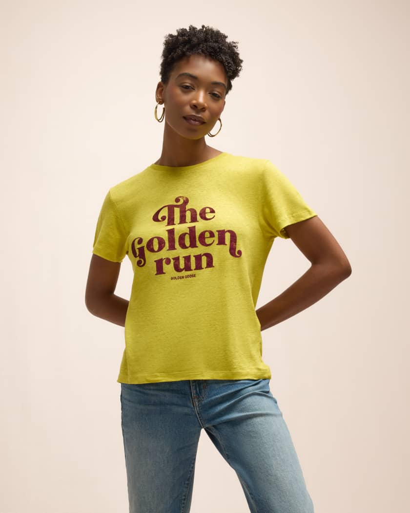 Golden goose tee shirt shop