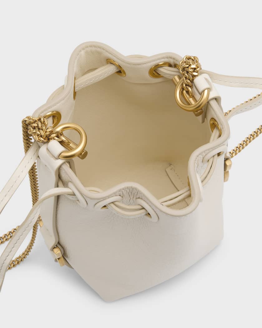 Chloe Marcie Micro Denim Bucket Bag