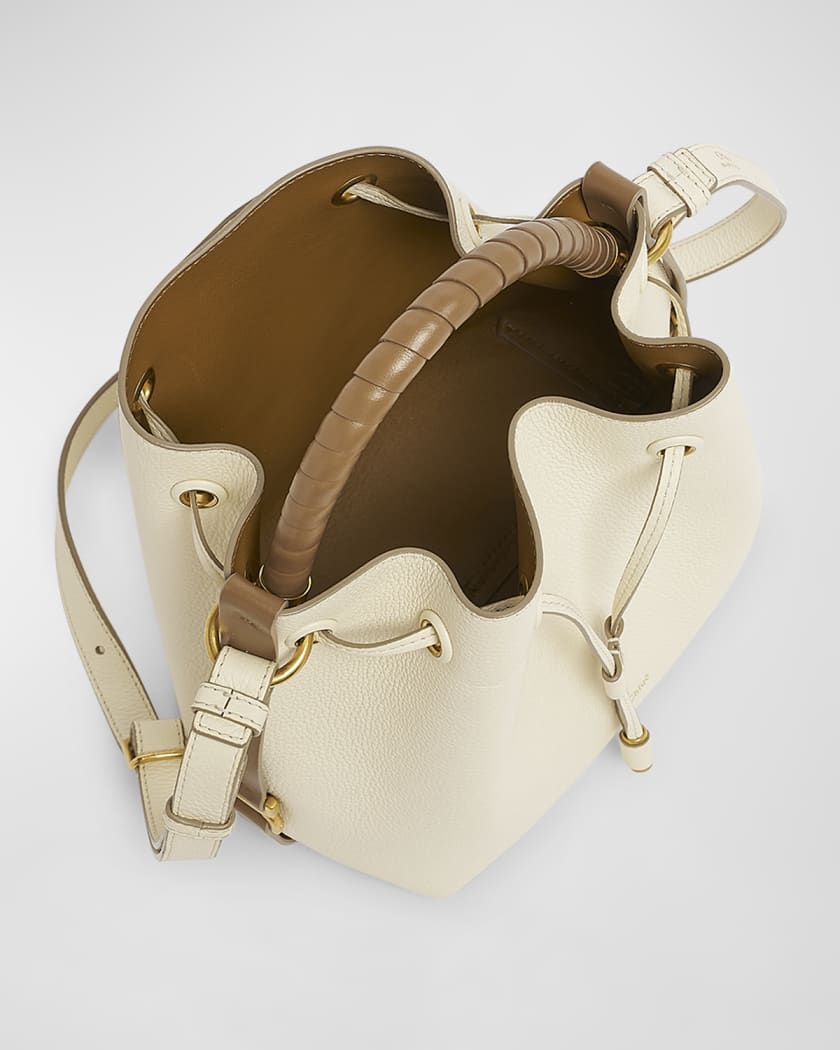Chloe Marcie Bucket Bag in Grained Leather Neiman Marcus