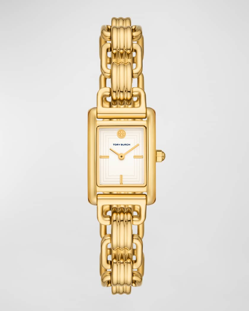 Tory Burch The Eleanor 3-In-1 Watch with Gold-Tone Stainless Steel | Neiman  Marcus