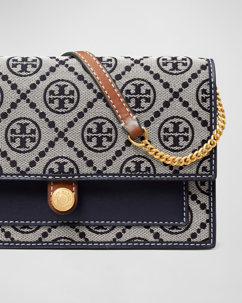 T Monogram Chain Wallet: Women's Handbags, Mini Bags