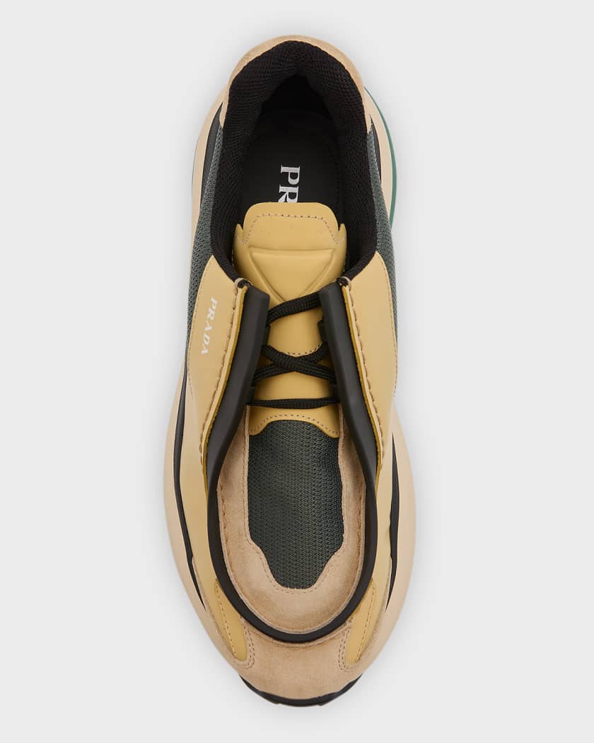 Prada mesh and neoprene sneakers online