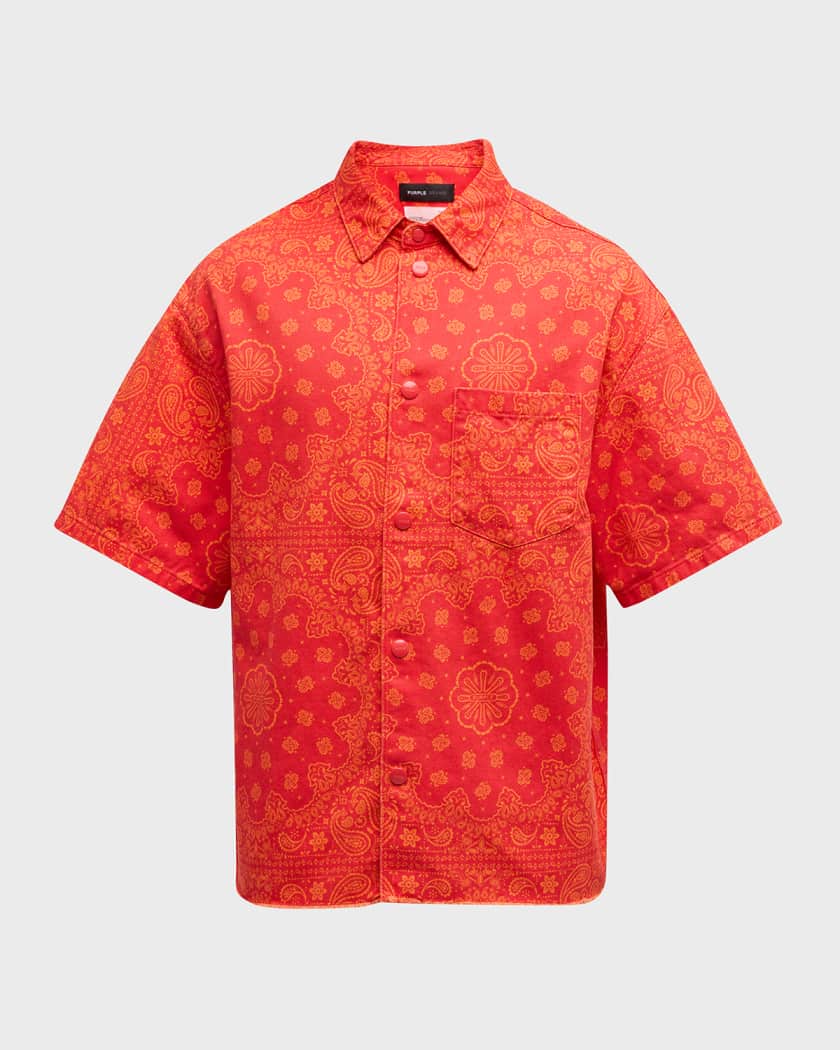 Polo Ralph Lauren Paisley Bandana Shirt in Red for Men