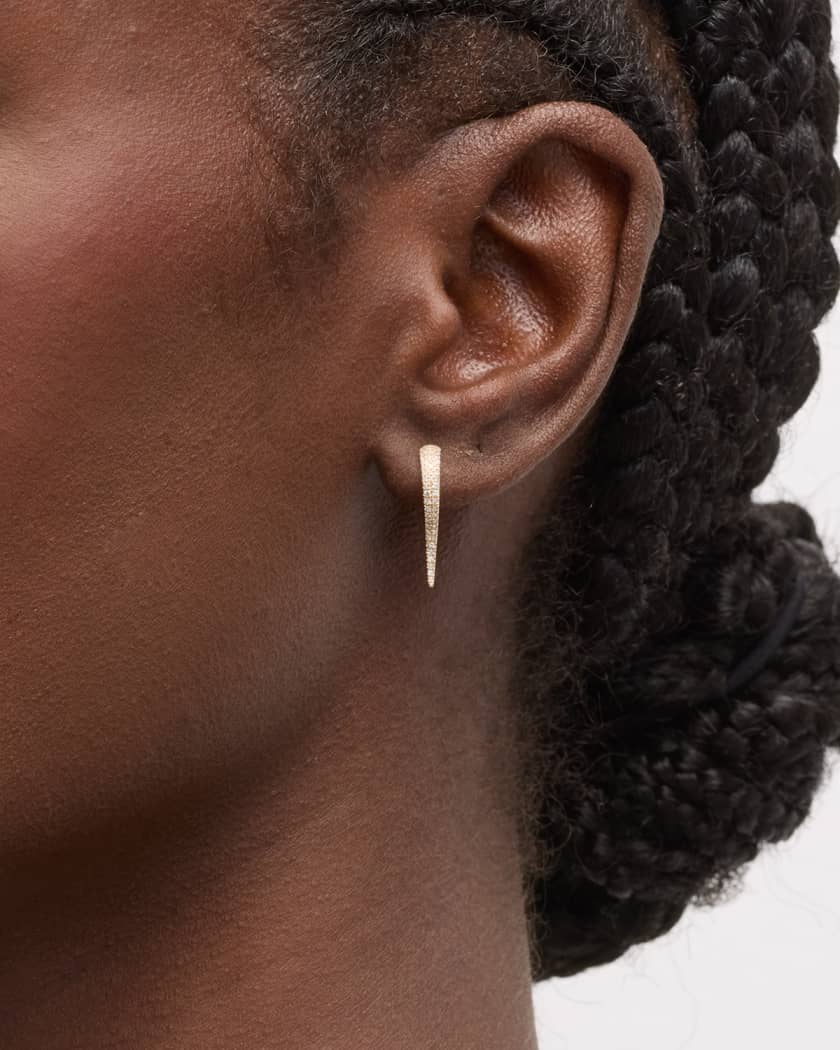 Dagger huggie earrings on sale
