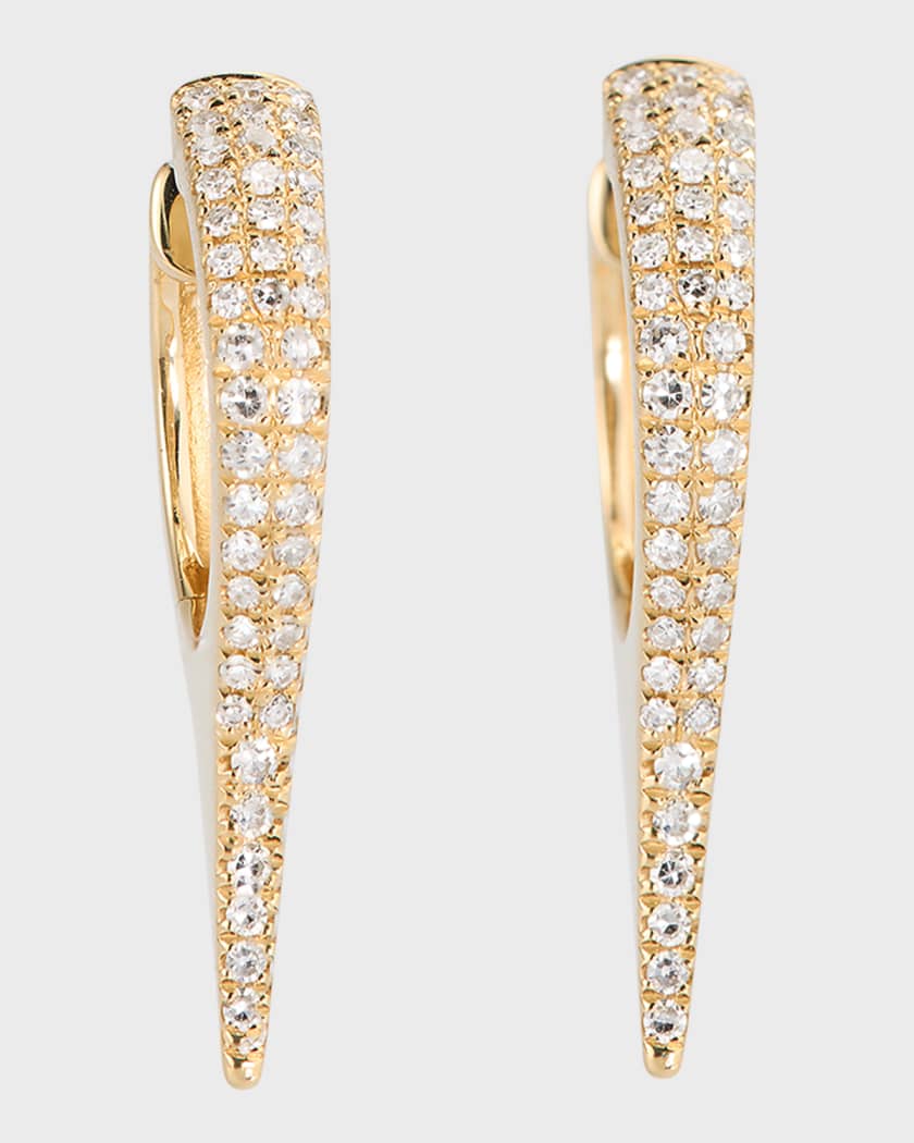 3 Prong Diamond Stud Earrings - Zoe Lev Jewelry