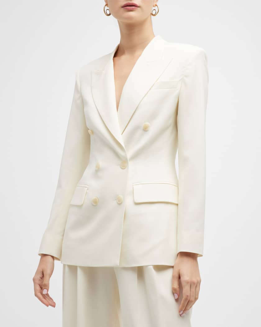 Double-Breasted Suit Neiman Marcus