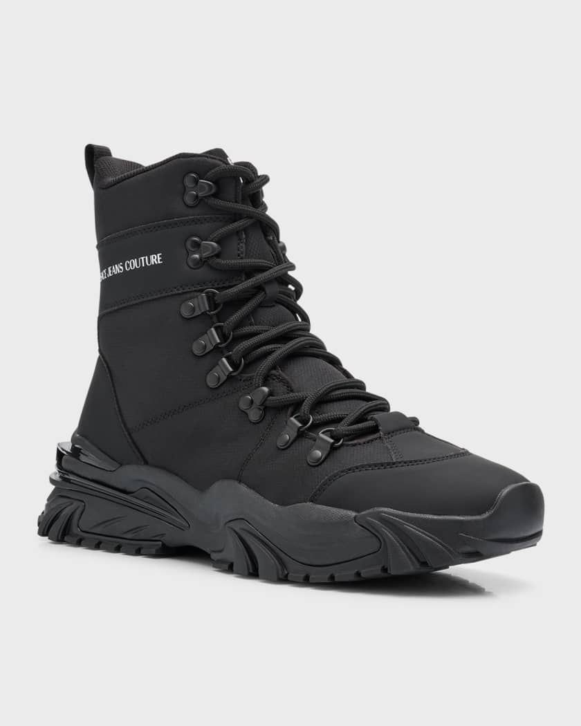 Versace jeans high top trainers clearance