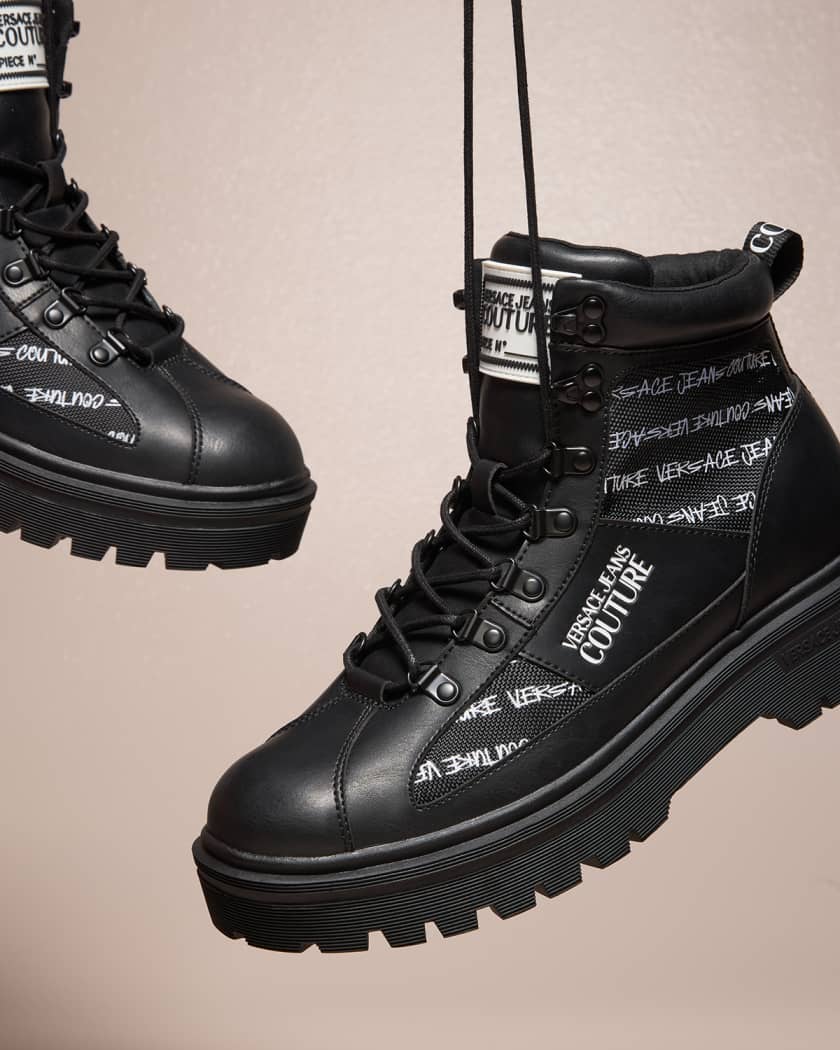 Versace couture boots top