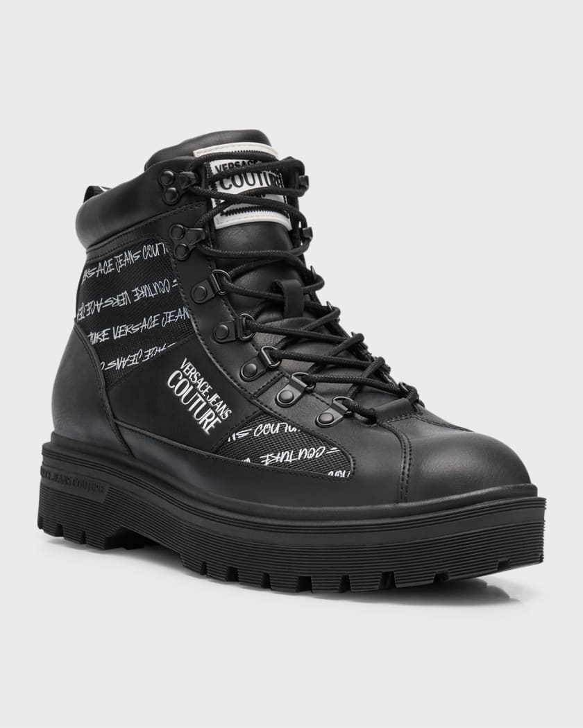 Versace denim boots price sale
