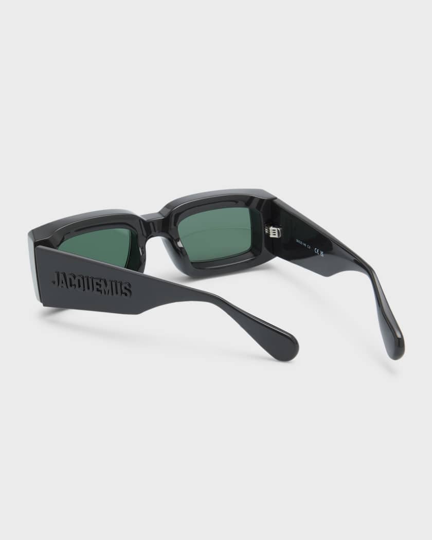 Les Lunettes Tupi Nylon Rectangle Sunglasses 