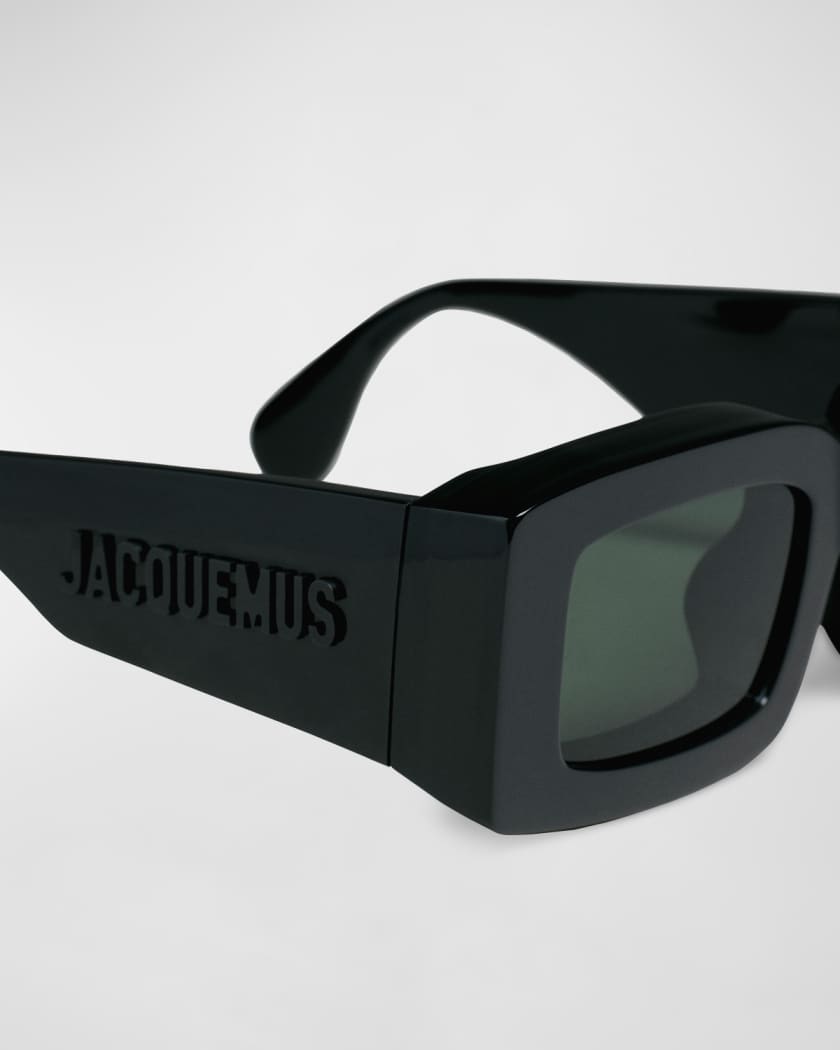 Les Lunettes Tupi Nylon Rectangle Sunglasses 