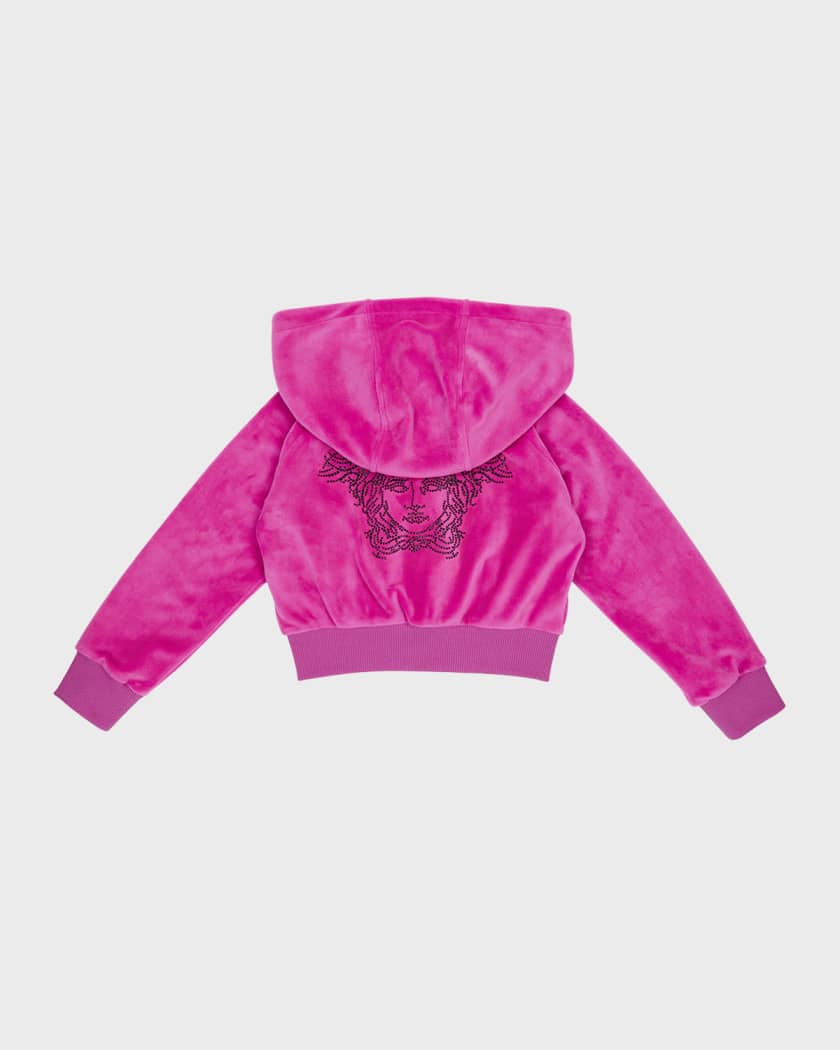 Versace velvet sweatshirt online