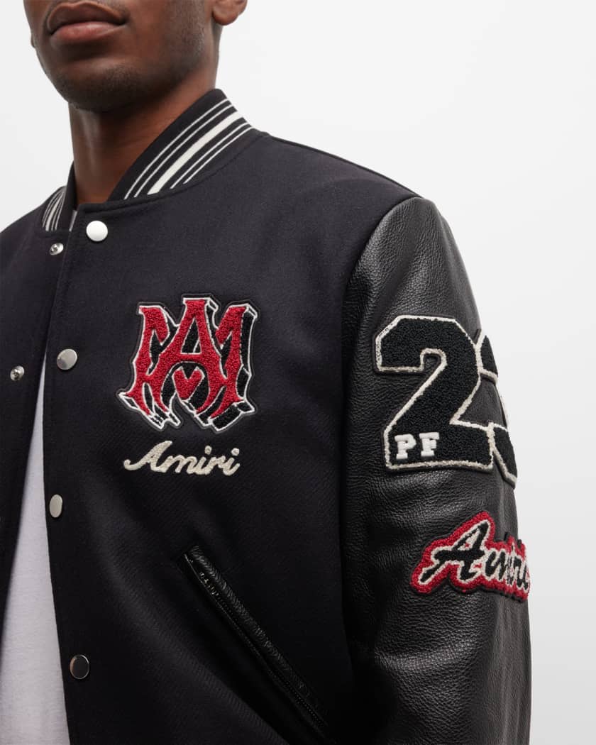 Oversized Roll Collar Varsity Jacket | boohooMAN