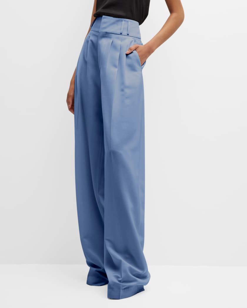 Neiman marcus wide leg pants deals