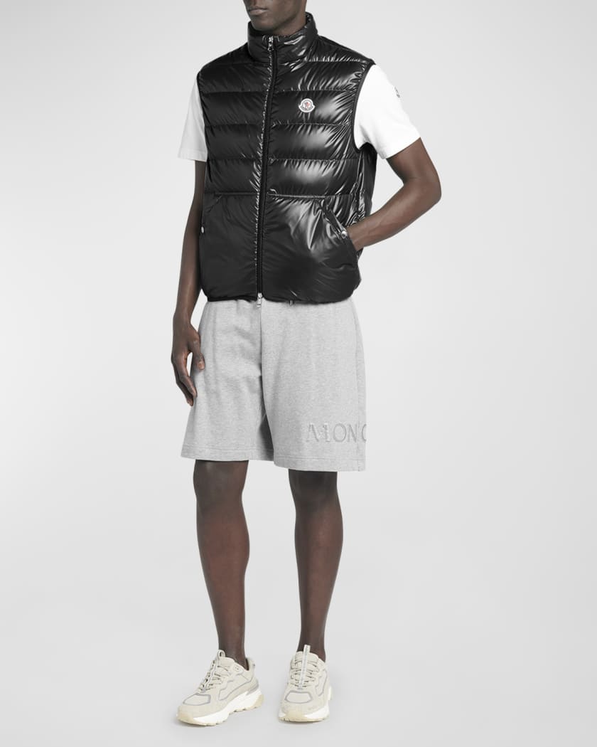 Men's Aube Down Nylon Zip Vest