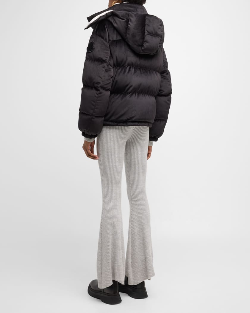 Ivy park velvet puffer hotsell
