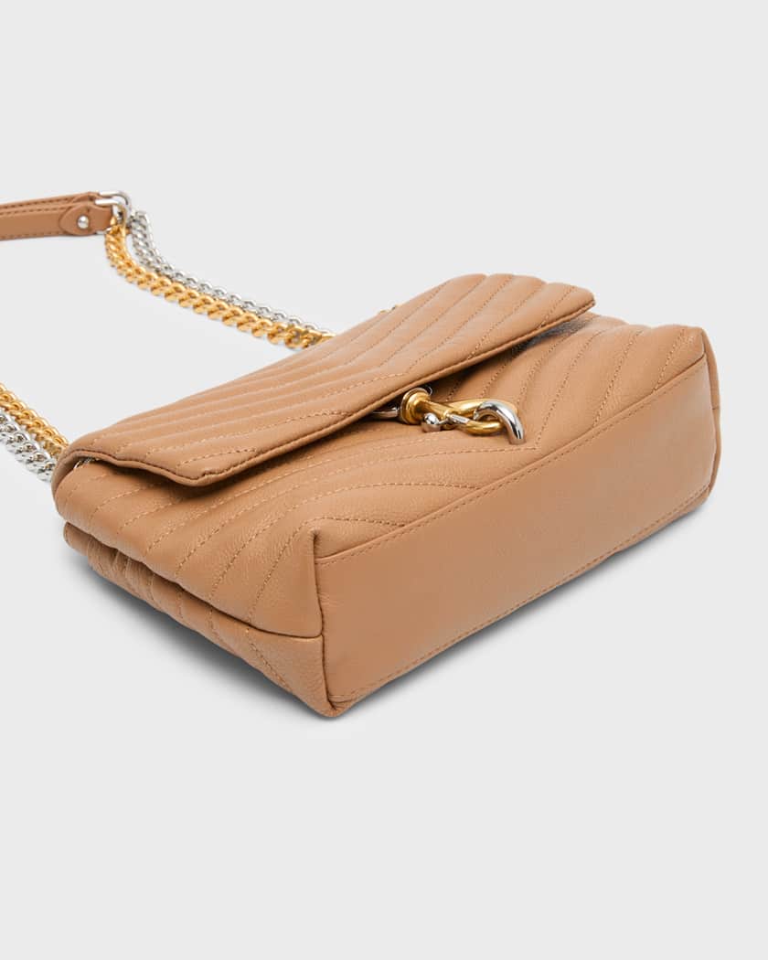 Michael Kors Parker Extra-Large Leather Shoulder Bag - Terracotta
