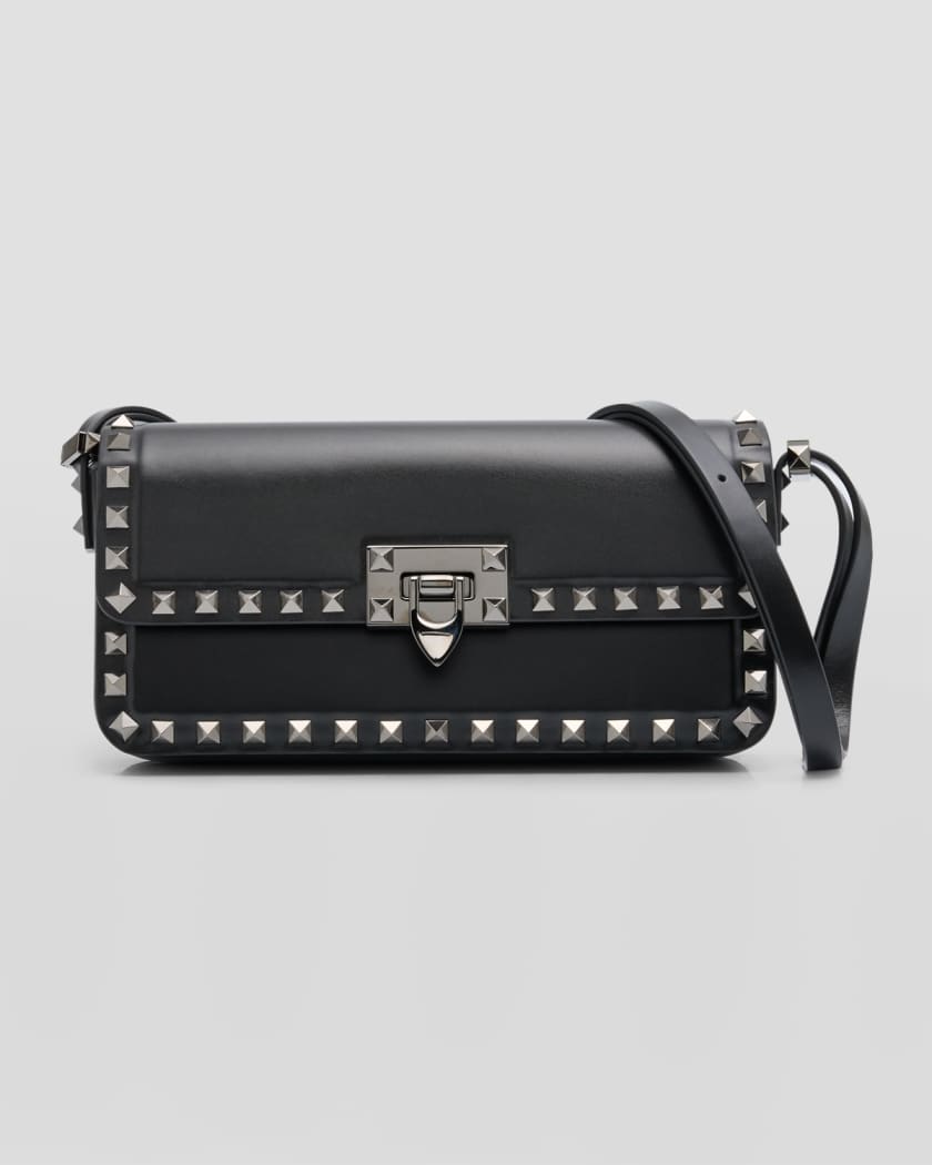 Valentino Garavani Mini Rockstud Crossbody Bag - Black