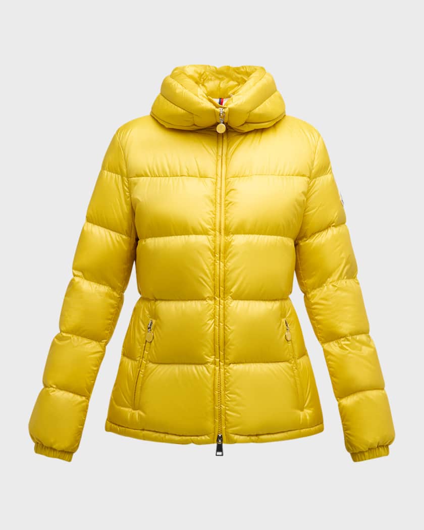 Moncler mid length puffer on sale coat