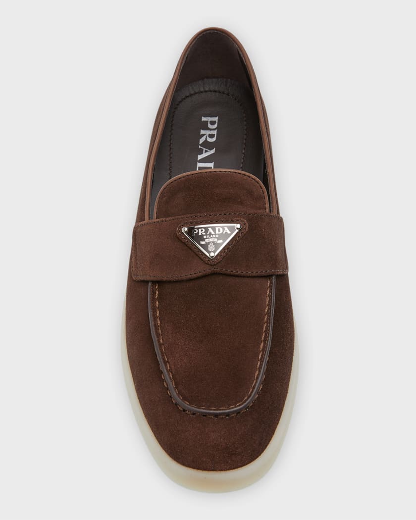 Prada slip on loafers top