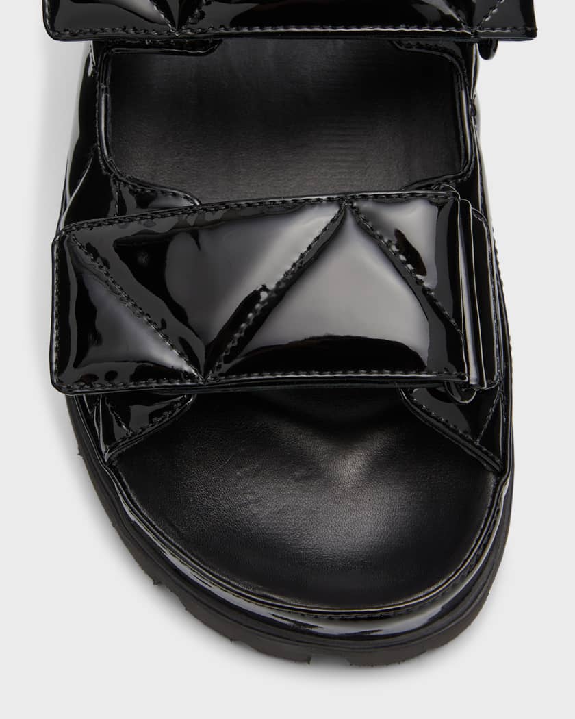 sædvanligt deadline Tilskynde Prada Quilted Patent Slingback Sport Sandals | Neiman Marcus